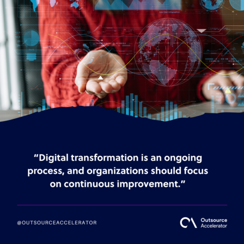 Best practices for leveraging IT outsourcing and BPO for digital transformation