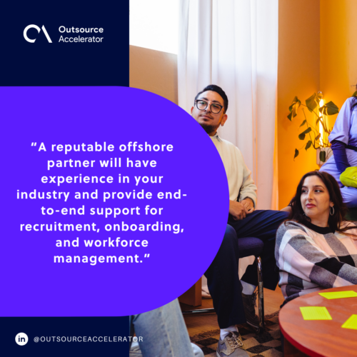 Best practices when working with an offshore talent partner